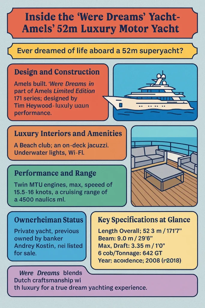 Were Dreams Yacht Details