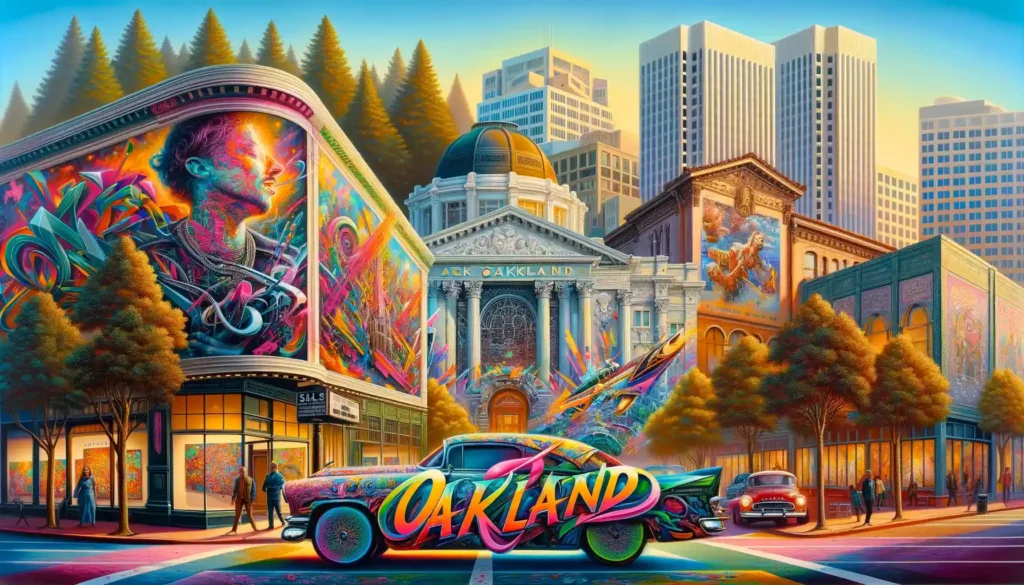 Oakland Thriving Art Scene Galleries and Street Art