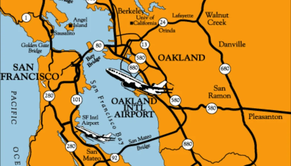 Map Port of Oakland